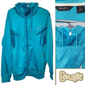 Vintage Sean John Turquoise Full-Zip Jacket XL Mens